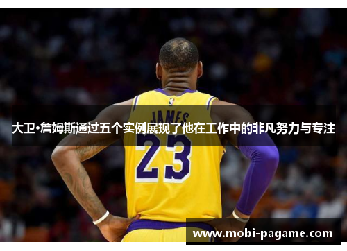 大卫·詹姆斯通过五个实例展现了他在工作中的非凡努力与专注