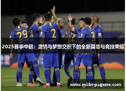 2025赛季中超：激情与梦想交织下的全新篇章与竞技荣耀